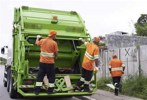 garbage man trash pickup.